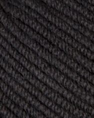 Garn Merino 100% 50g Svart