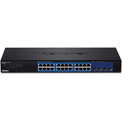 TRENDnet TEG 30284 - switch - 28 porter - smart - rackmonterbar - TAA-samsvar