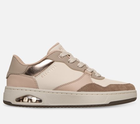 Skechers, UNO CTL - Subtle Shimmer, 40, Natur, Dame