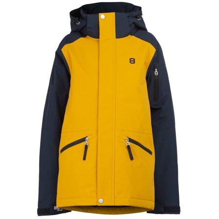 8848 Altitude Junior Axl Jacket Children lined ski jackets Yellow 130