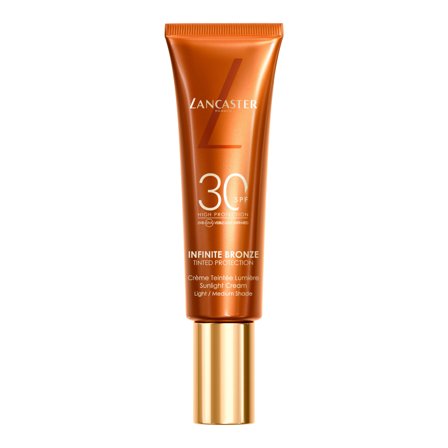 Lancaster Infinite Bronze Tinted Protection Sunlight Cream SPF30 Light/Medium 50ml - Make Up Solare viso