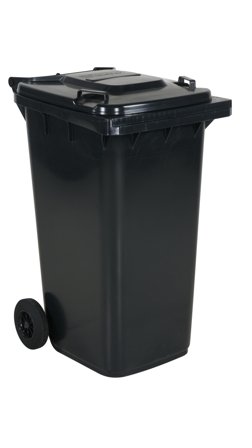 Swedmach 2124031207 Affaldscontainere 240 l Gråt låg, Lagre & miljø