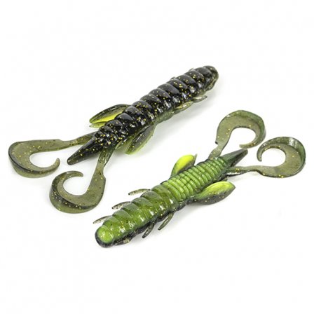 Molix Freaky Craw 10cm (5pcs) - UV Watermelon Gold Chart