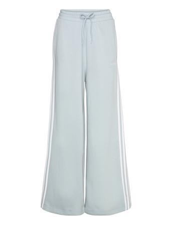 W 3S Fl Wide Pt Sport Trousers Flared Blue Adidas Sportswear