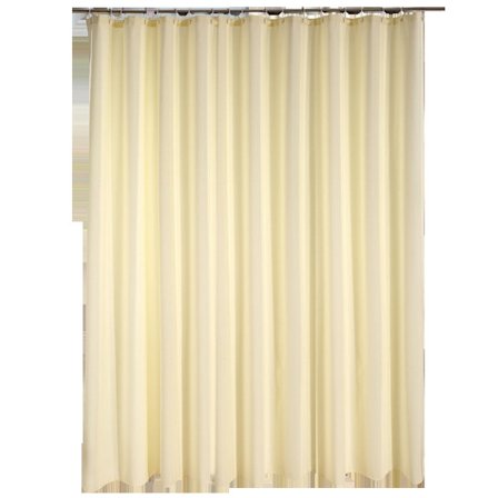 Beige bruseforhæng 120 bred * 200 høj CM