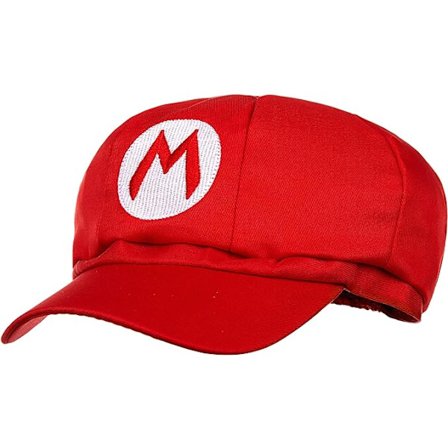 Rød kasket til voksne (kvinder og mænd) karneval kostume kasketter hat mænd wo