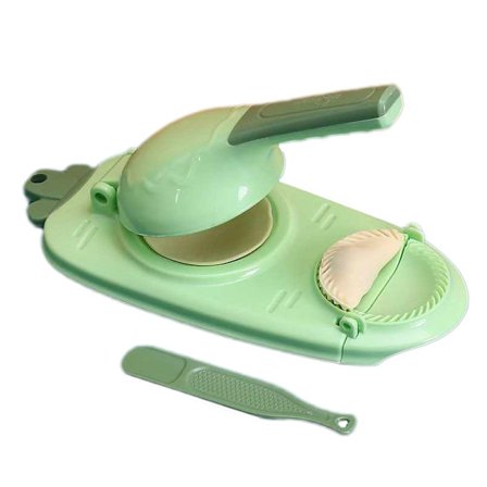 2 i 1 Dumplingformer - Gul/Grønn Grønn