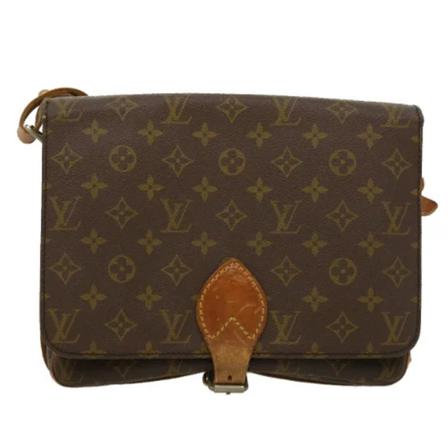 Louis Vuitton Vintage, Pre-owned Crossbody Bag Bruin, Dames, Maat:ONE Size