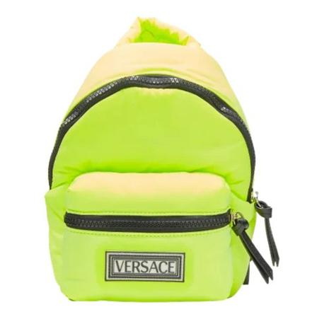 Versace Pre-owned Pre-owned nylon crossbody-tasker Gul, Dame Vintage Tasker, Størrelse: ONE Size