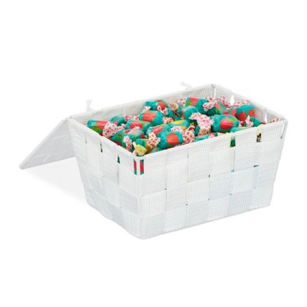 Förvaringskorg med lock