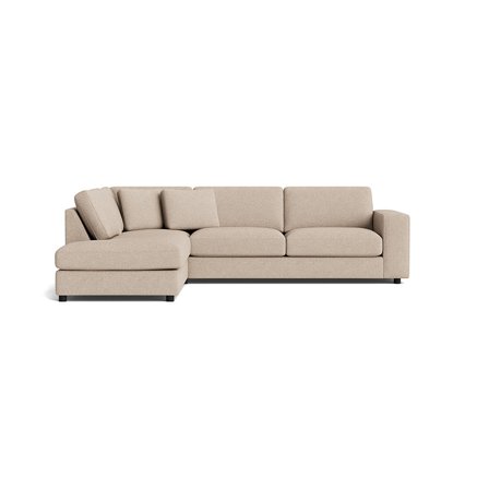 Oasis hjørnesofa, venstrevendt - Loop Beige - 271x213x79 - Sofa, hjørnesofa