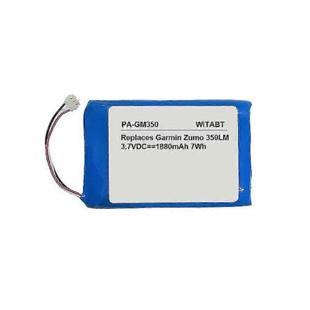 Unikt Lämpligt För Garmin Zumo 340lm 350lm 390lm GPS Batteri 361-00059-00
