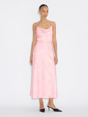 Holzweiler Eila Midi Dress - Pink Mix - Women's - 40