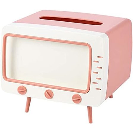 Söt Kreativ TV-Formad Tissue Box Dispenser Förvaring Tissue, ZQKLA