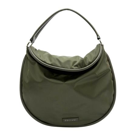 Orciani, Shoulder BAG Pong Ecoline Nylon Regenerated_Tu Zielony, Kobieta, Rozmiar: ONE Size