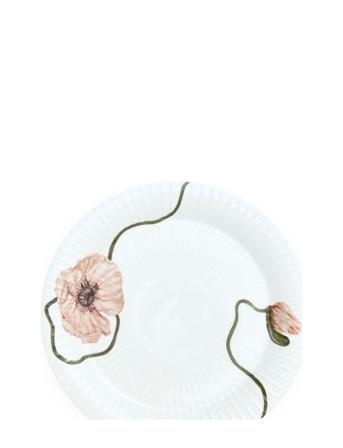 Hammershøi Poppy Tallerken M. Deko Home Tableware Plates Small Plates Hvit Kähler