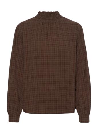 Srvilda Ls Blouse Brown Soft Rebels