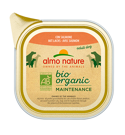 Almo Nature Bio Organic Maintenance Salmone Cibo Umido Cani