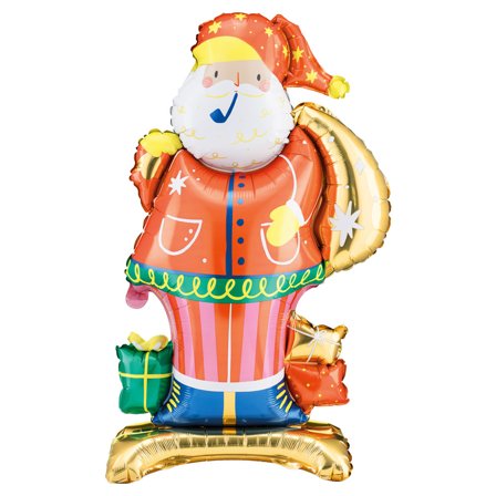 Stående Folieballong Julenissen