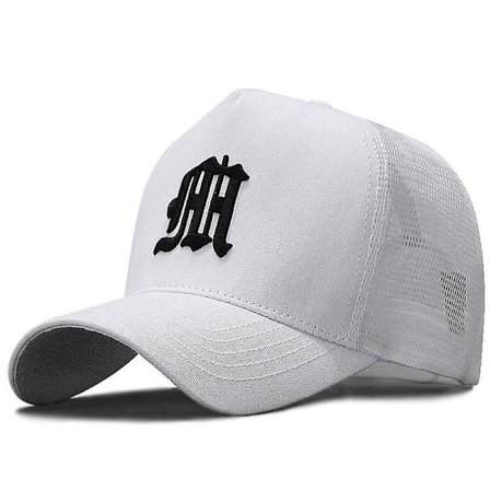 56-60CM 61-68cm Stor huvud Man Plus Size Baseball Cap Män Sommar 100% Bomull Mesh Trucker Hat Man 3d Broderi Snapback Hats (FMY)