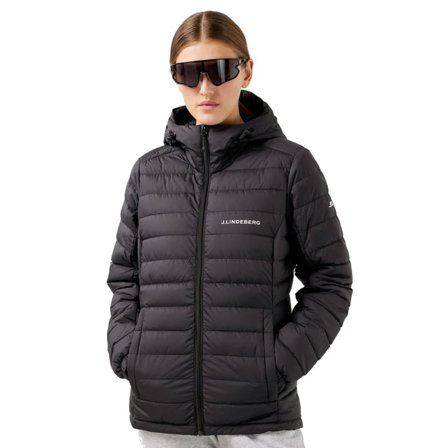 J.Lindeberg Women's Thermic Down Hood Women warmly-lined down jackets Black M