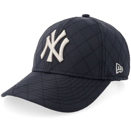 New Era - MLB Svart adjustable Keps - Kids New York Yankees Quilted 19FORTY Black Adjustable @ Hatstore