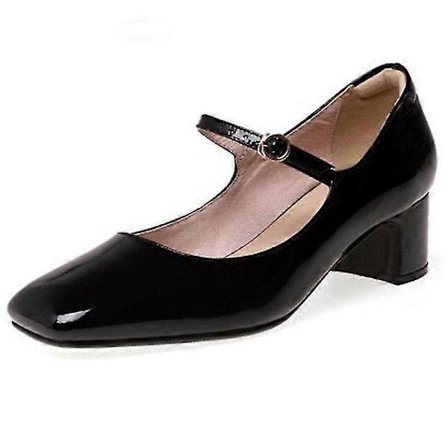 Mote Mary Jane-stil Sko med grunn munn og rund tå