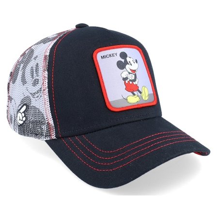 Capslab - Černá trucker Kšiltovka - Disney Mickey Mouse Black Trucker @ Hatstore