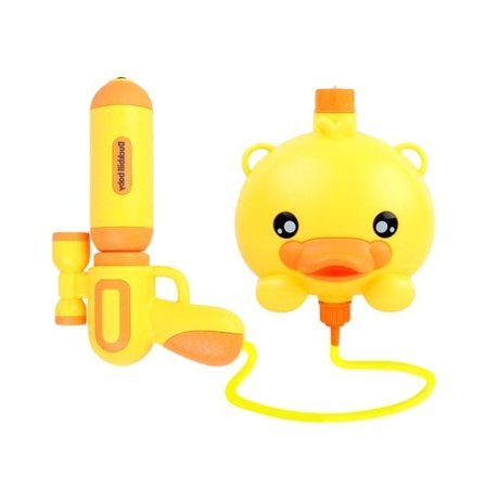 Sød And rygsæk vand pistoler rygsæk vand blaster legetøj kreativt sprøjt våben legetøj