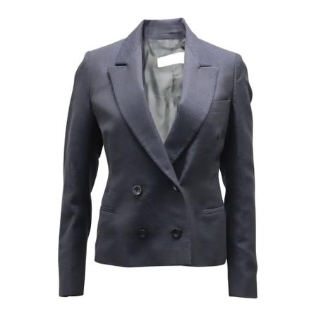 Dries van Noten Pre-owned, Blazer in Wool Zwart, Dames, Maat:S