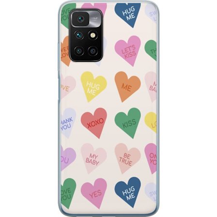 Kompatibelt Mobildeksel til Xiaomi Xiaomi Redmi 10 CandyHearts