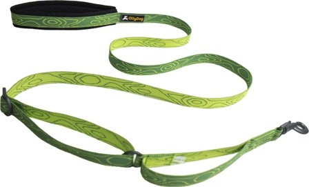 OllyDog Rescue Adjustable Leash Koppel & Spårlinor Green OneSize