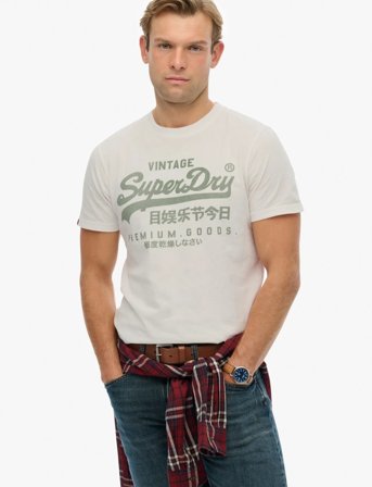 Superdry Vl Classic Tee - White - L