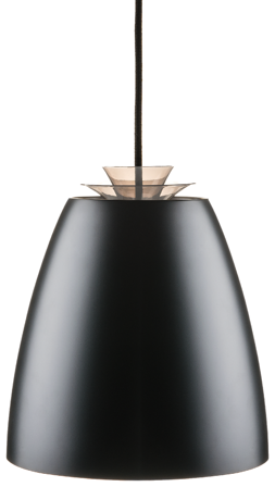 SG Armaturen Bell Midi Pendelarmatur Svart/hvit, Belysning