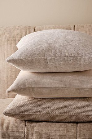 Jotex - Putetrekk 3-pakke 50x50 Cm naturhvit - CHLOE - Kjøp Pynteputer & trekk hos Jotex