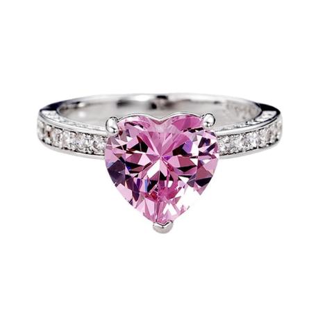 Hjärtring Utsökt Och Elegant Design För Tjejer, Perfekt Utförand