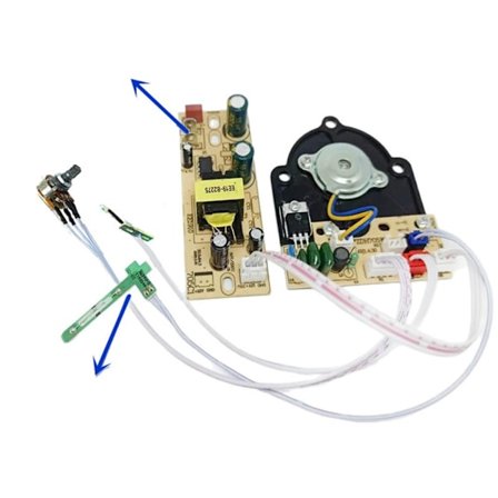 Universal pasform 25W befugter strømkort med varmebestandigt design til reparation