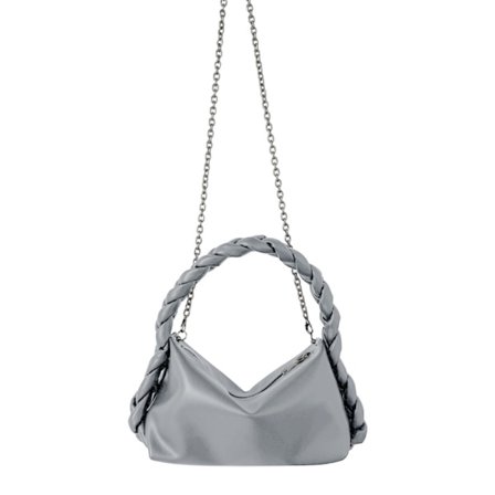 Vevd håndtak Chain Bag for kvinner Jente Skulderveske Armpit Bag Crossbody Bag