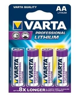 VARTA Professional Lithium AA 4 Pack (B)