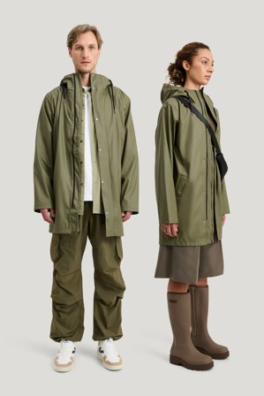 Tretorn Wings Plus Eco — Rainjacket Men/Women — Green | Outerwear, Wellies, Jackets & Rainwear for Women, Men & Children