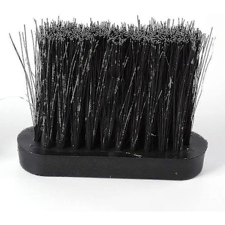 2 st Eldstadborste Avlång Härdborsthuvud Refill Eldstad Borsthuvud Ersättning För Tillbehörsset (S)