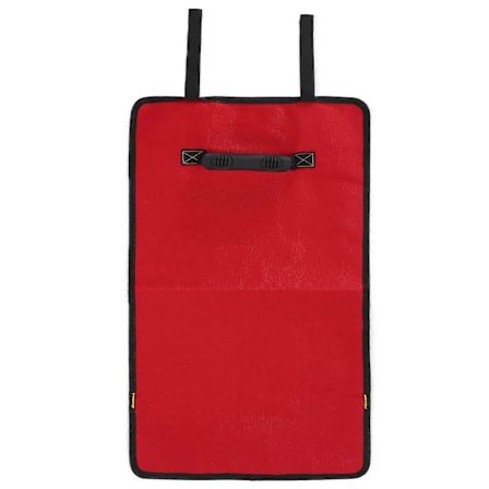 Yleinen työkalulaukku, suuri kapasiteetti, Oxford-kangas, rullattava työkalulaukku, korjaustyökalujen rullapussi (punainen)