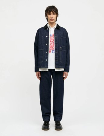 Mads Nørgaard Arizona Denim Chore Jacket - Navy - 56