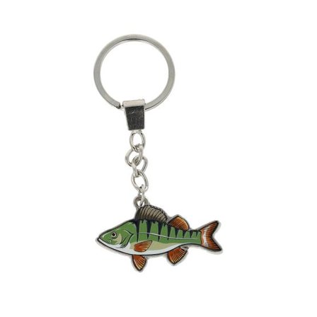 Skillfish - Grön Tillbehör - Perch Fish Metallic Key Chain @ Hatstore