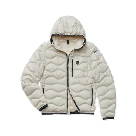 Blauer, Down Jackets Wit, Heren, Maat:L