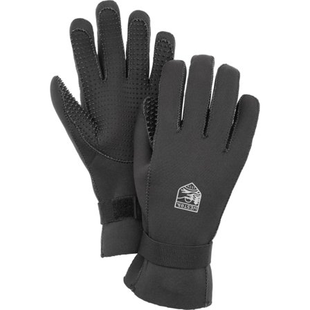 Hestra Neoprene Glove - 5 Finger Men hiking gloves Black 10
