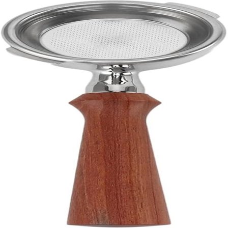 51 mm Bundløst Portafilter To Øre Design Professionelt Portafilter med Træhåndtag til Kaffemaskine