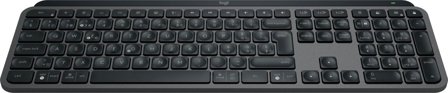 Logitech MX Keys S - tastatur - QWERTZ - Sveitsisk - grafitt