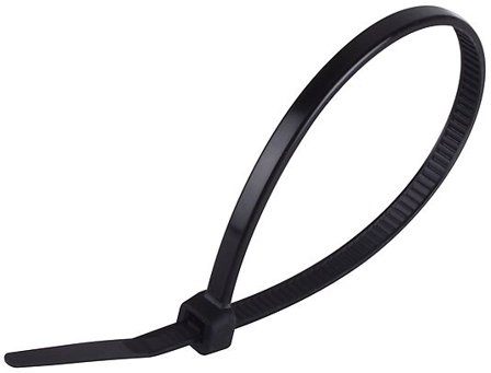 GELIA STRIPS 4,8X368MM SVART 20STK