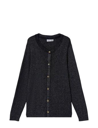 Nkfrubina Ls Knit Card Pb Name It Black